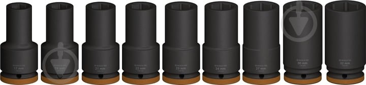 Набор головок ¾" Bosch PRO Deep 9 шт. 2608003042 - фото 2 Набор головок ¾" Bosch PRO Deep 9 шт. 2608003042 - фото 2
