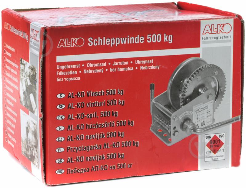 Лебедка AL-KO 500 кг без троса механическая - фото 3