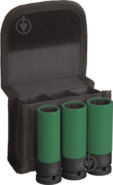 Набір головок 1/2" 86 мм Bosch PRO Extra Deep 3 шт. 2608003033 - фото 1 Набір головок 1/2" 86 мм Bosch PRO Extra Deep 3 шт. 2608003033 - фото 1