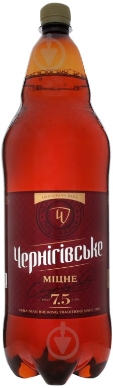 Пиво Чернігівське Міцне 7,5% 2 л - фото 1