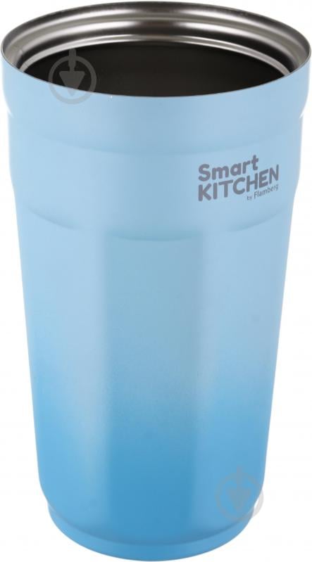 Термочашка Flamberg Azure 450 мл синій/блакитний - фото 4