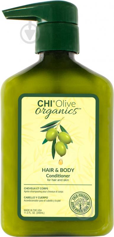 Кондиціонер CHI Olive Organics 2 в 1 CHIOC12 340 мл - фото 1