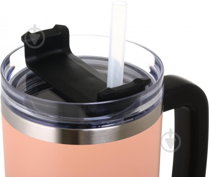 Термочашка Flamberg Peachy mood 1200 мл персиковый - фото 4