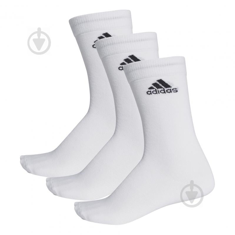 Носки Adidas Per Crew T 3pp р.35-38 AA2329 белый - фото 1