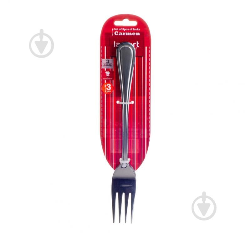 Вилка столовая Lamart Carmen LT5010 (20 см, 3 шт) - фото 2 Вилка столовая Lamart Carmen LT5010 (20 см, 3 шт) - фото 2