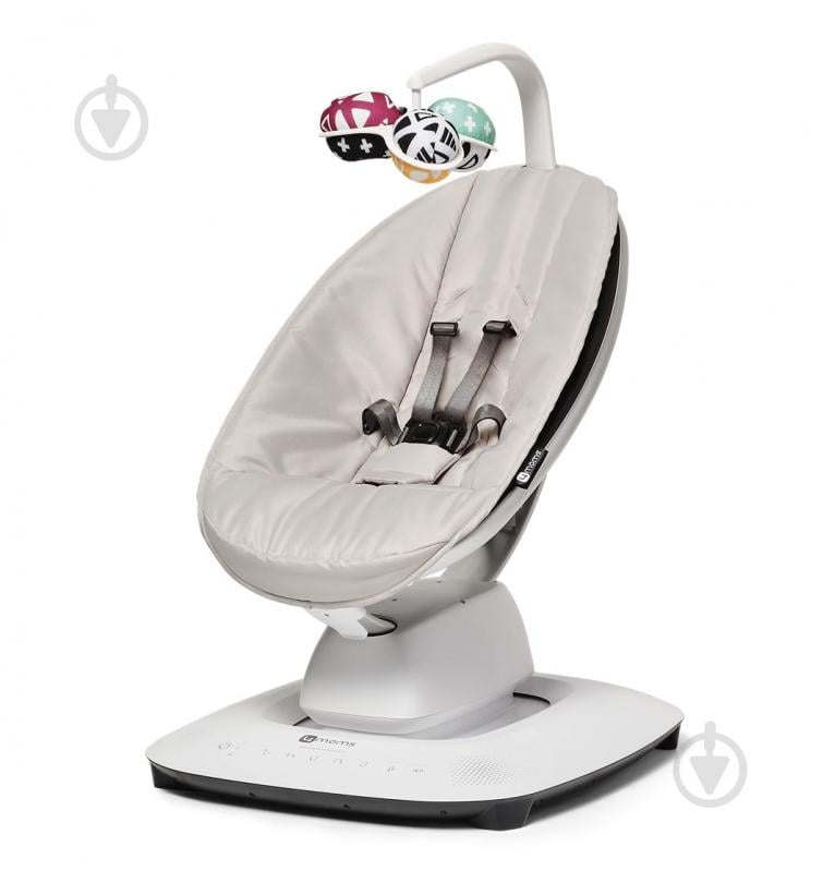 Кресло-качалка 4MOMS 5.0 grey classic - фото 3
