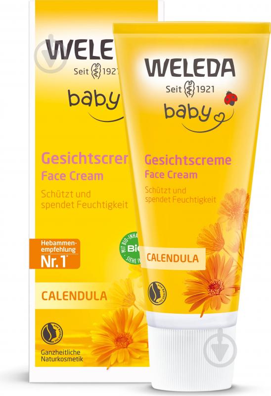 Крем для обличчя Weleda Дитяча лінія Календула 50 мл - фото 3