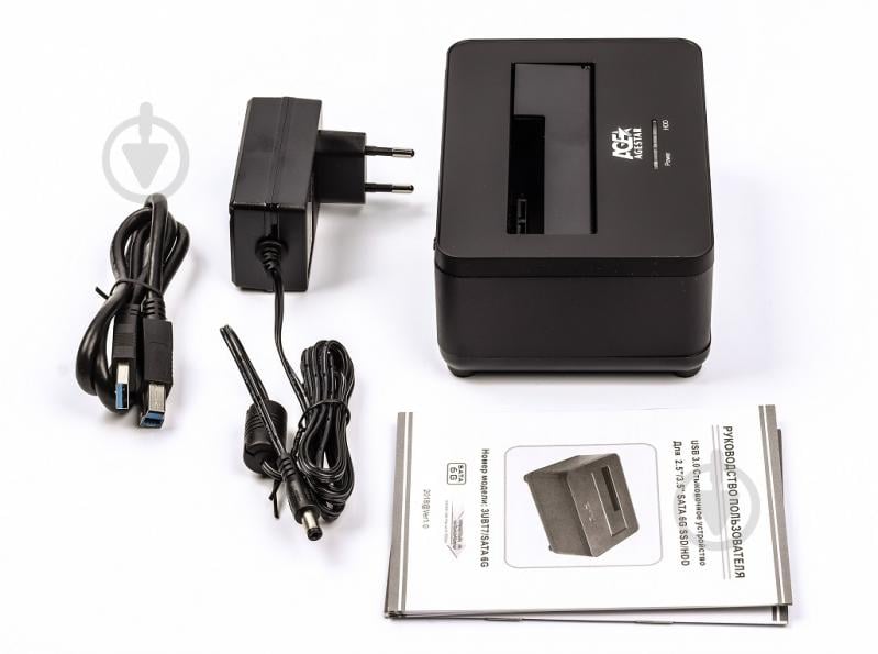 Док-станція Agestar USB3.0 3UBT7 (Black) - фото 3 Док-станція Agestar USB3.0 3UBT7 (Black) - фото 3