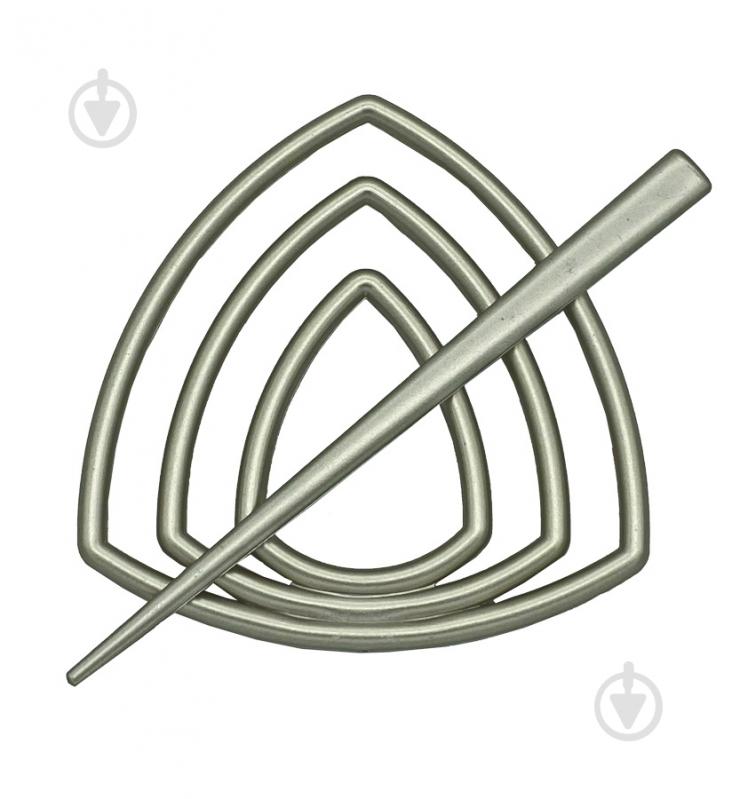 Заколка Треугольник d95 мм сатин В0003-7 MISLT - фото 1