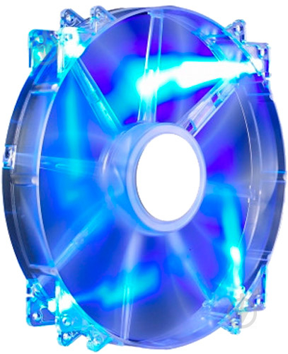 Корпусный кулер Cooler Master MegaFlow 200 Blue LED Silent Fan (R4-LUS-07AB-GP) - фото 1