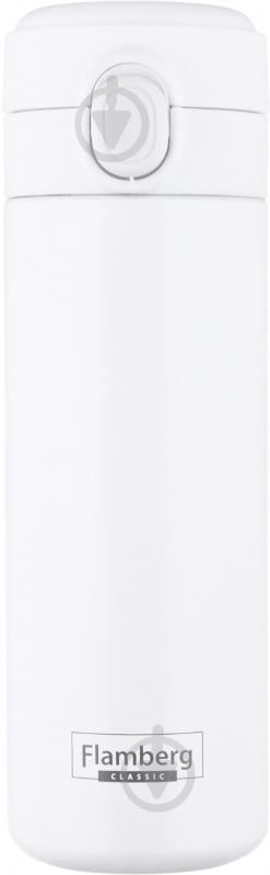 Термочашка Flamberg Mono 350 мл белый - фото 1 Термочашка Flamberg Mono 350 мл белый - фото 1