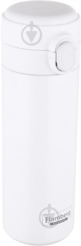 Термочашка Flamberg Mono 350 мл белый - фото 2