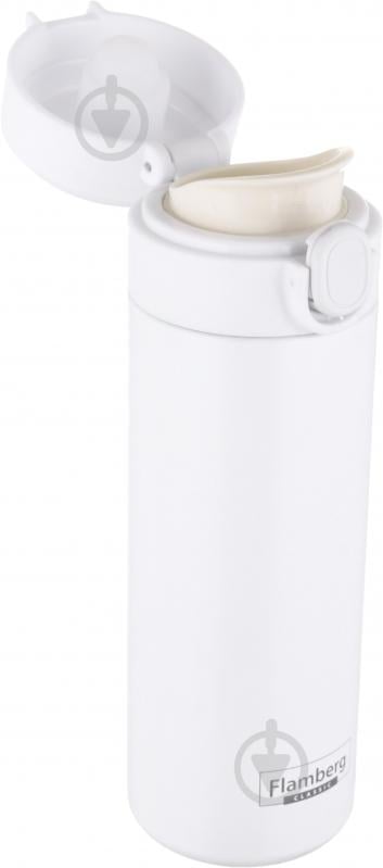 Термочашка Flamberg Mono 350 мл белый - фото 3