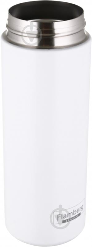 Термочашка Flamberg Mono 350 мл белый - фото 7