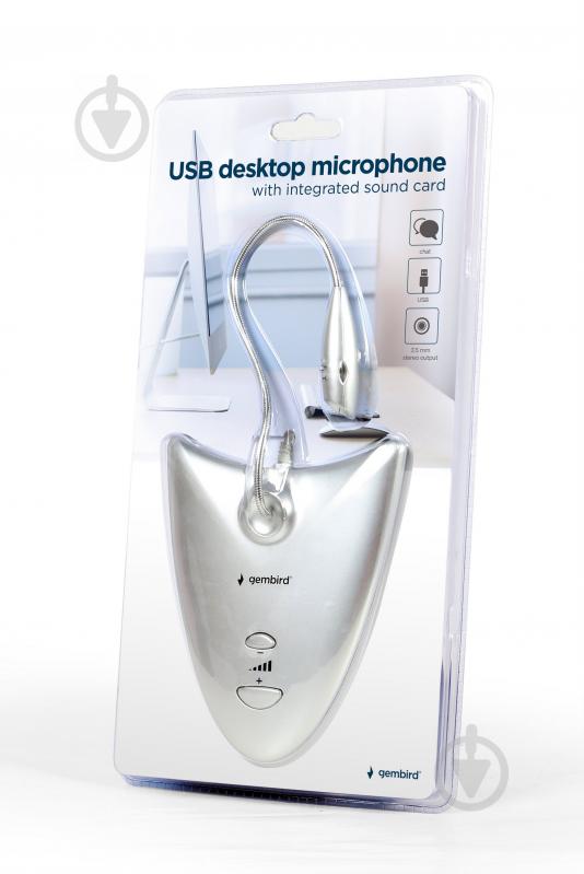 Микрофон Gembird MIC-DU-01, USB - фото 5