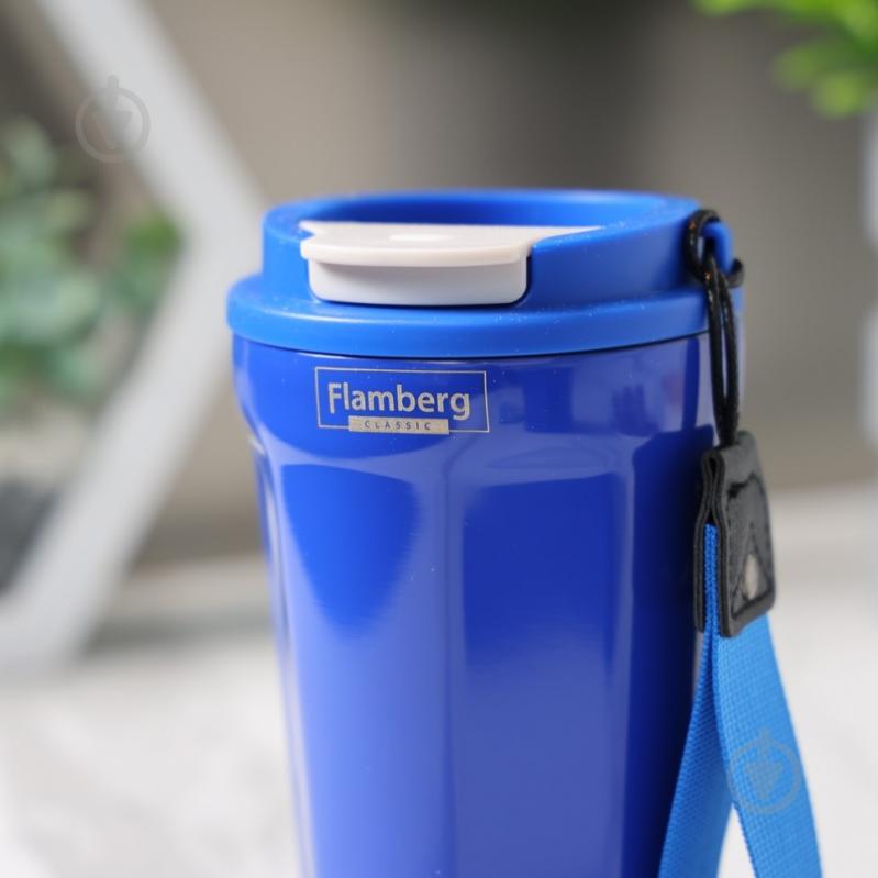 Термочашка Flamberg Mahoney 400 мл синий - фото 15