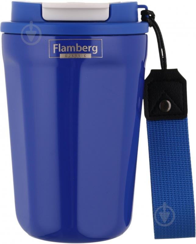 Термочашка Flamberg Mahoney 400 мл синій - фото 3