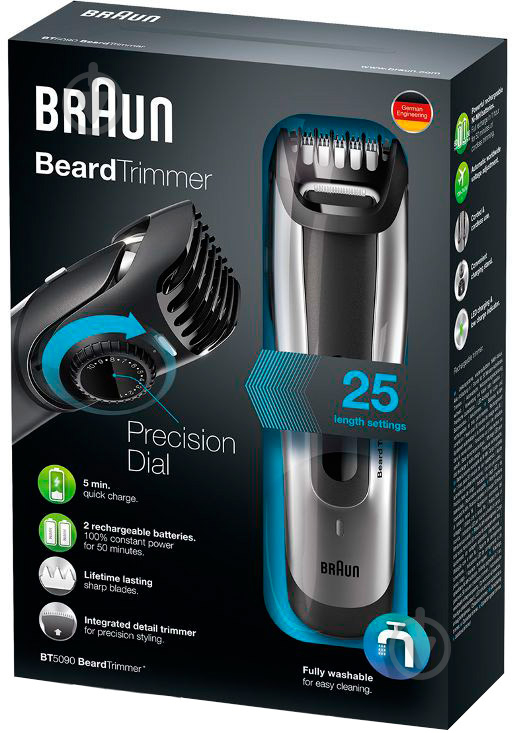 Триммер Braun Beard Trimmer BT5090 - фото 6