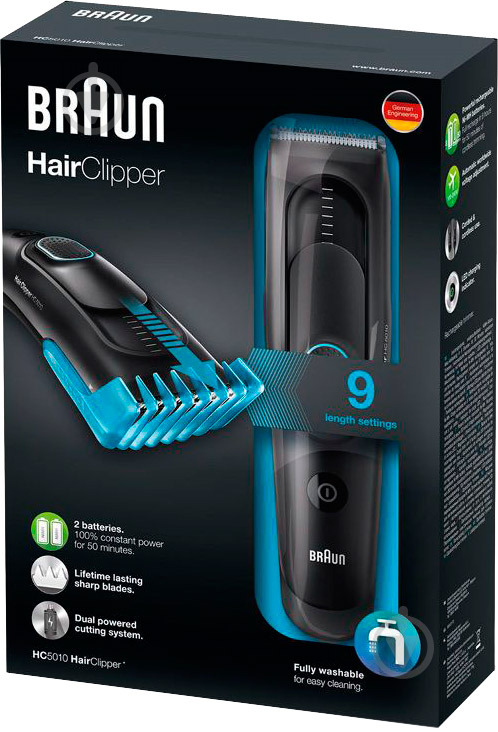 Машинка для стрижки Braun Hair Clipper HC 5010 - фото 5