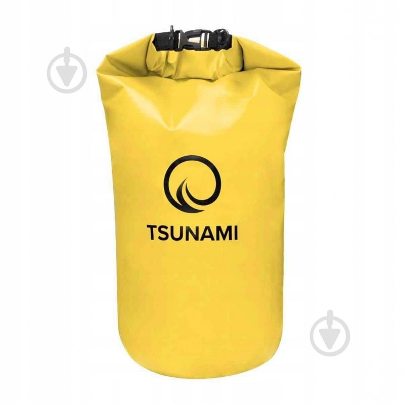 Гермомешок водозащитный TSUNAMI Dry Pack (P-5907739314086) TS005 30 л насыщенно-желтый - фото 8