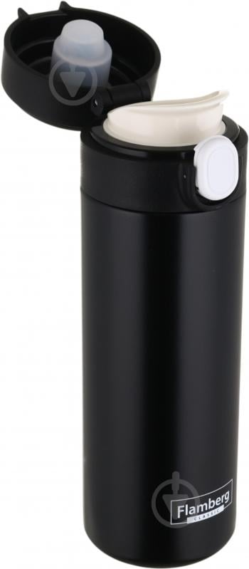 Термочашка Flamberg Mono 350 мл черный - фото 4