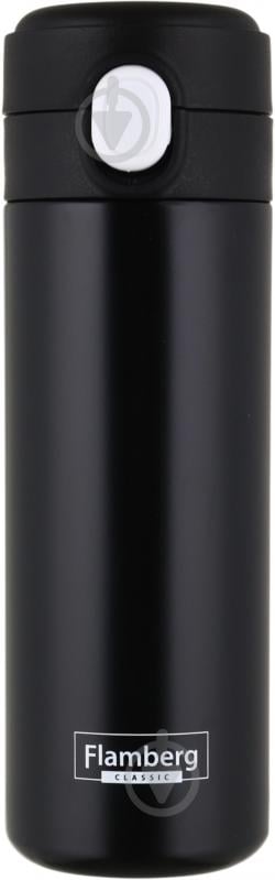 Термочашка Flamberg Mono 350 мл черный - фото 1 Термочашка Flamberg Mono 350 мл черный - фото 1