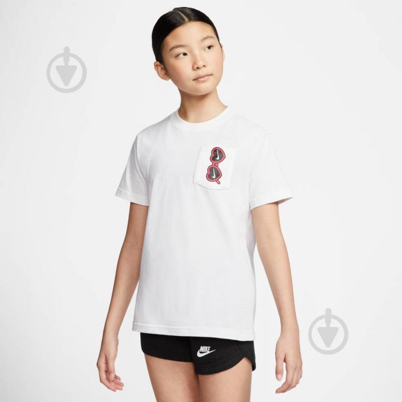 Футболка Nike G NSW TEE SUNGLASS PKT BOYFRND CV2204-100 р.L белый - фото 4 Футболка Nike G NSW TEE SUNGLASS PKT BOYFRND CV2204-100 р.L белый - фото 4