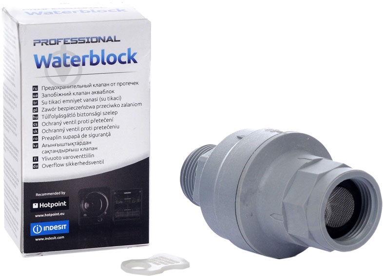 Предохранительный клапан Indesit Waterblock (C00091623) - фото 1 Предохранительный клапан Indesit Waterblock (C00091623) - фото 1