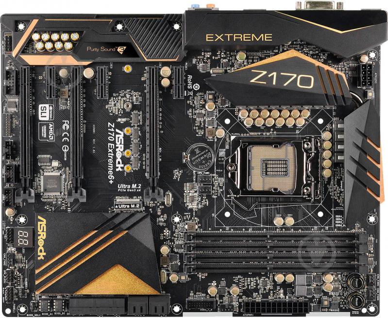 Материнська плата ASRock Z170_EXTREME6_Plus (Socket 1151, Intel Z170, ATX) - фото 1