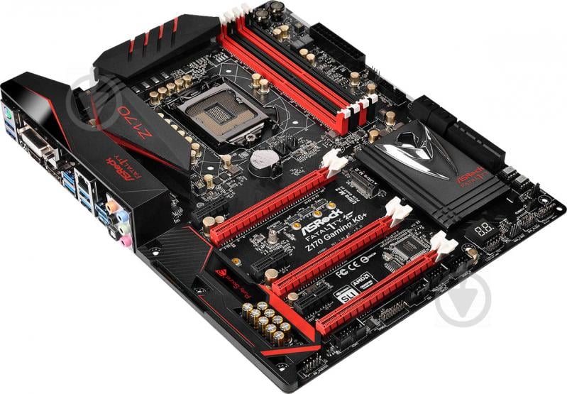 Материнська плата ASRock Z170_GAMING_K6_Plus (Socket 1151, Intel Z170, ATX) - фото 3