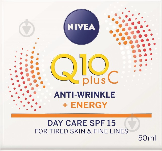 Крем для обличчя денний Nivea Q10 plus проти зморшок SPF15 50 мл - фото 2