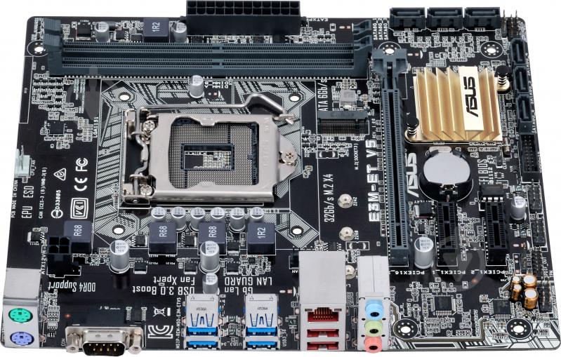 Материнська плата Asus E3M-ET_V5 (Socket 1151, Intel C232, mirco ATX) - фото 2