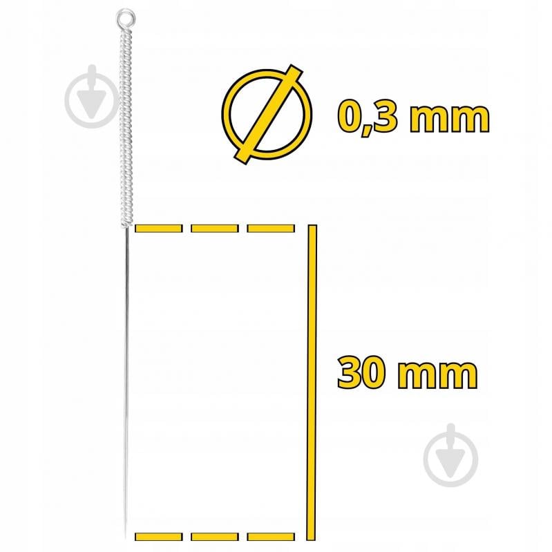 Иглы акупунктурные 4fizjo 0,3 х 30 мм с направляющей 100 шт. (P-5907739318947) - фото 2