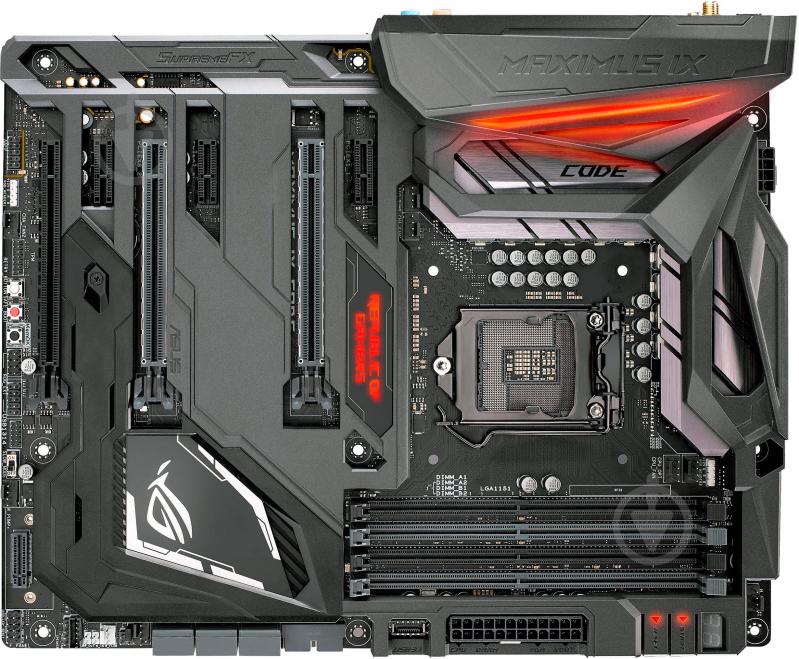 Материнская плата Asus MAXIMUS_IX_CODE (Socket 1151, Intel Z270, ATX) - фото 1