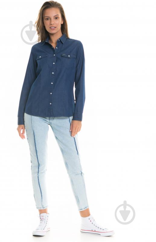 Рубашка Big Star ELORA 145715500 р. XL темно-синий - фото 4 Рубашка Big Star ELORA 145715500 р. XL темно-синий - фото 4