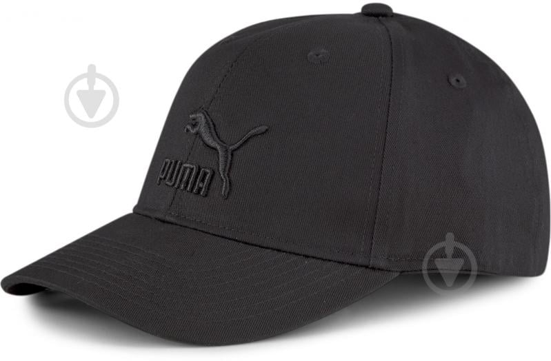 Кепка Puma Archive Logo BB Cap 02255415 OS черный - фото 1