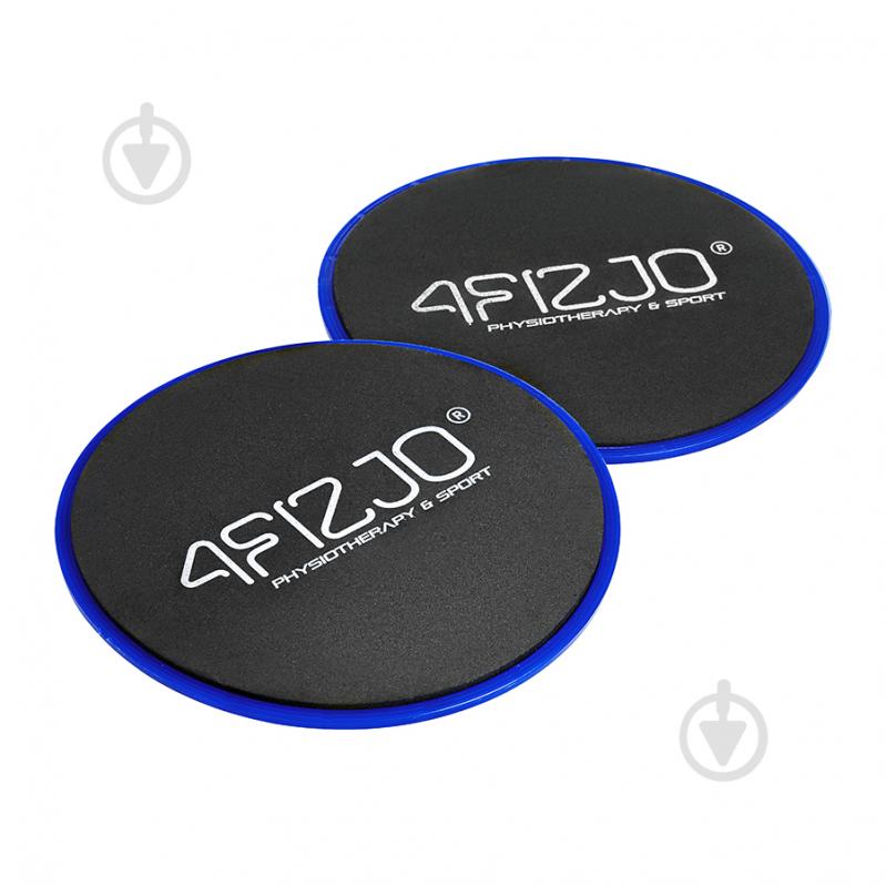 Фитнес-диски для глайдинга 4fizjo Sliding Disc Blue (P-5907739312273) - фото 2