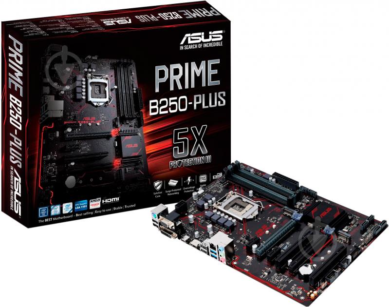 Материнская плата Asus PRIME_B250-PLUS (Socket 1151, Intel B250, ATX) - фото 5