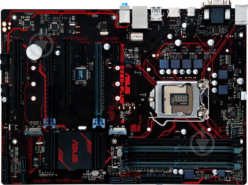 Материнская плата Asus PRIME_B250-PLUS (Socket 1151, Intel B250, ATX) - фото 1