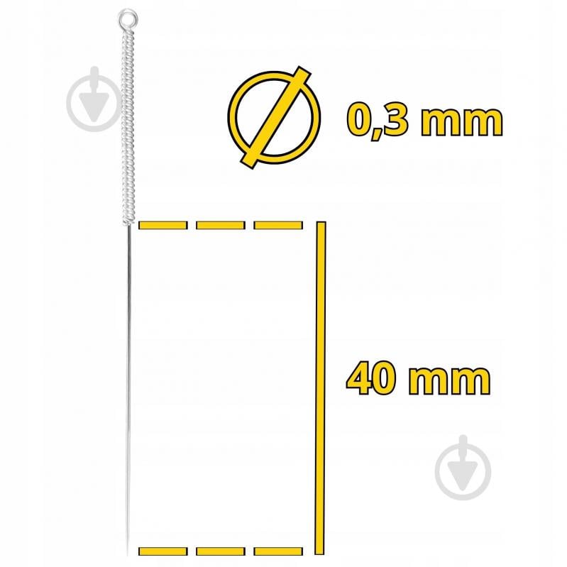 Иглы акупунктурные 4fizjo 0,3 х 40 мм с направляющей 100 шт. (P-5907739318978) - фото 2