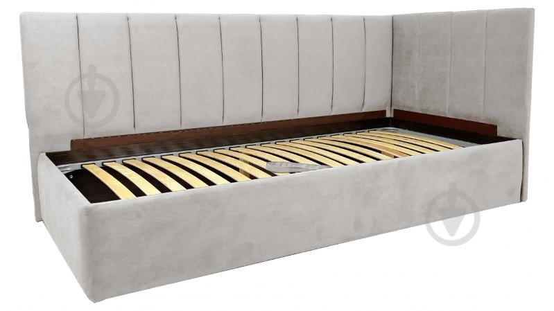 Диван прямой Кедр Виктория R светло-серый 2140x1040x930 мм - фото 2 Диван прямой Кедр Виктория R светло-серый 2140x1040x930 мм - фото 2