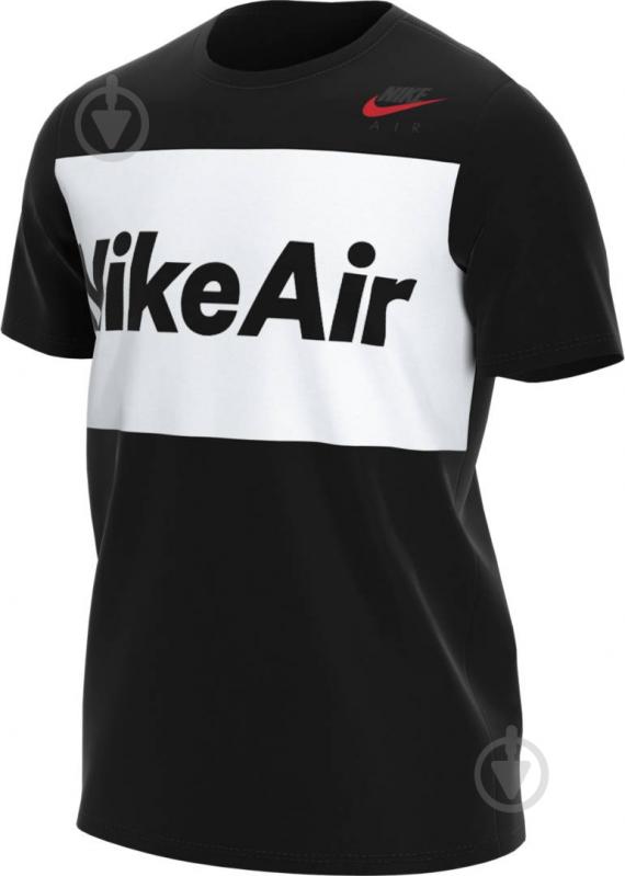 Футболка Nike M NSW AIR TEE SS CV2210-010 р.2XL чорний - фото 3 Футболка Nike M NSW AIR TEE SS CV2210-010 р.2XL чорний - фото 3