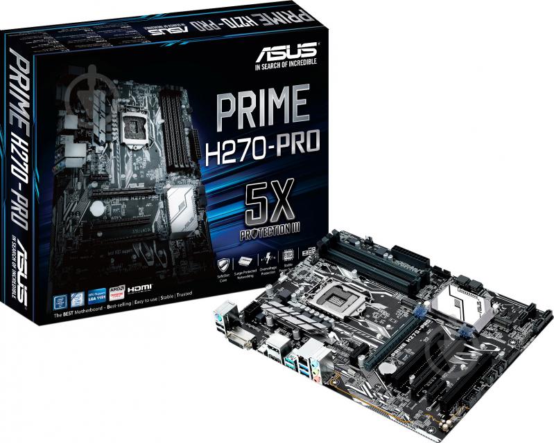 Материнська плата Asus PRIME_H270-PRO (Socket 1151, Intel H270, ATX) - фото 4