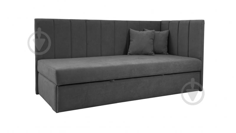 Диван прямий Кедр Вікторія R графіт 1980x900x930 мм - фото 1 Диван прямий Кедр Вікторія R графіт 1980x900x930 мм - фото 1