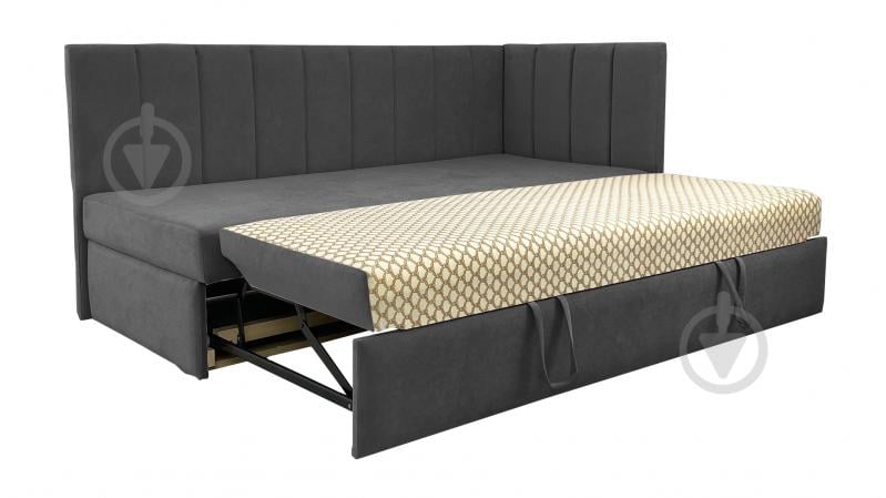 Диван прямий Кедр Вікторія R графіт 1980x900x930 мм - фото 3 Диван прямий Кедр Вікторія R графіт 1980x900x930 мм - фото 3