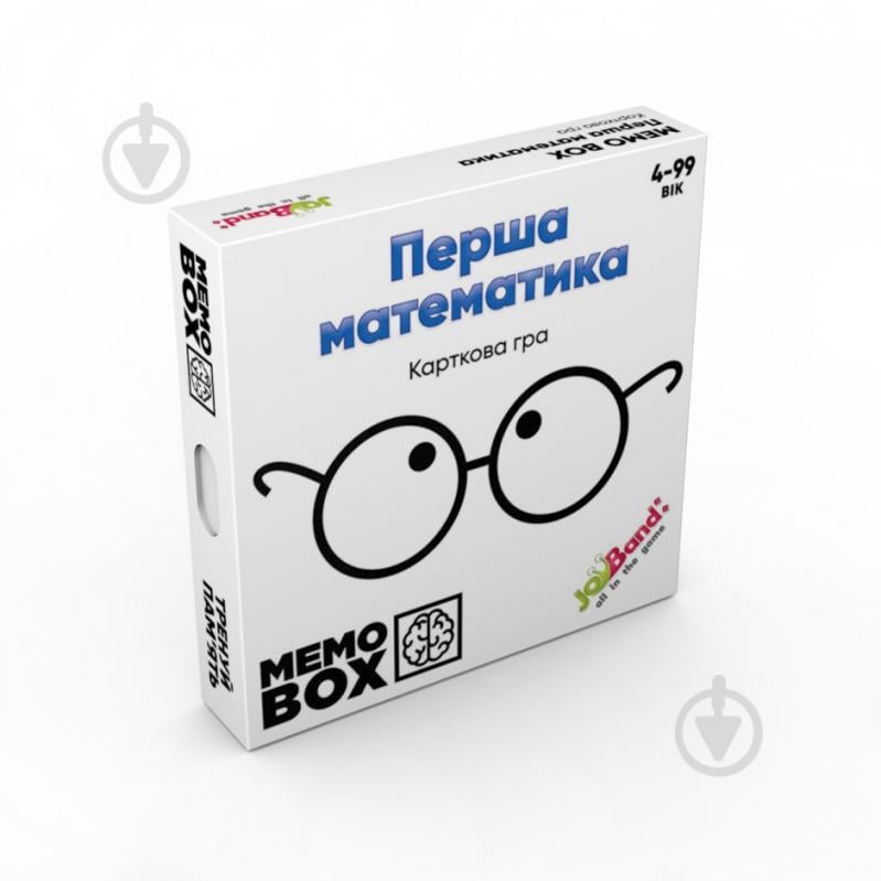 Картки навчальні JoyBand MemoBox Перша математика MB0001 - фото 1