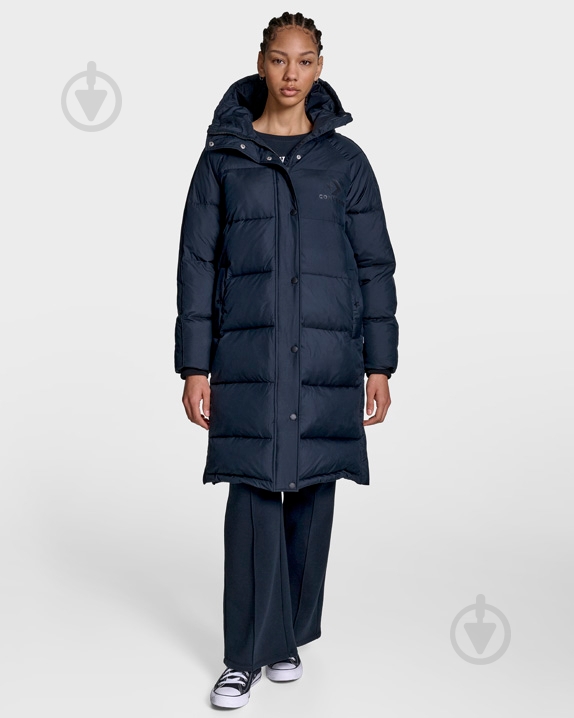 Куртка Converse QUILTED STADIUM PUFFER JACKET CVW5J004-BLK р.XS - фото 7