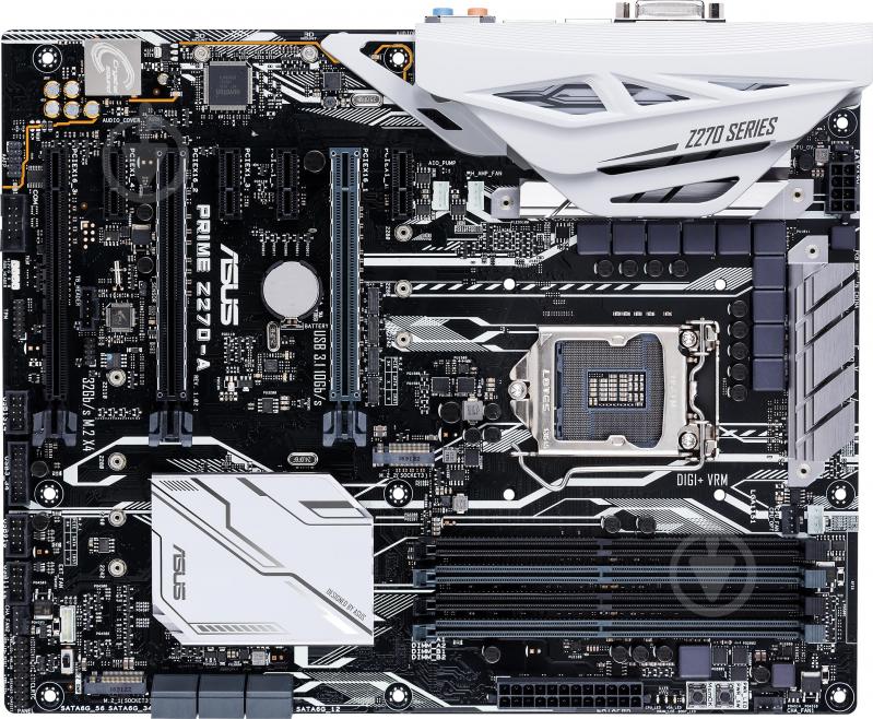 Материнська плата Asus PRIME_Z270-A (Socket 1151, Intel Z270, ATX) - фото 1