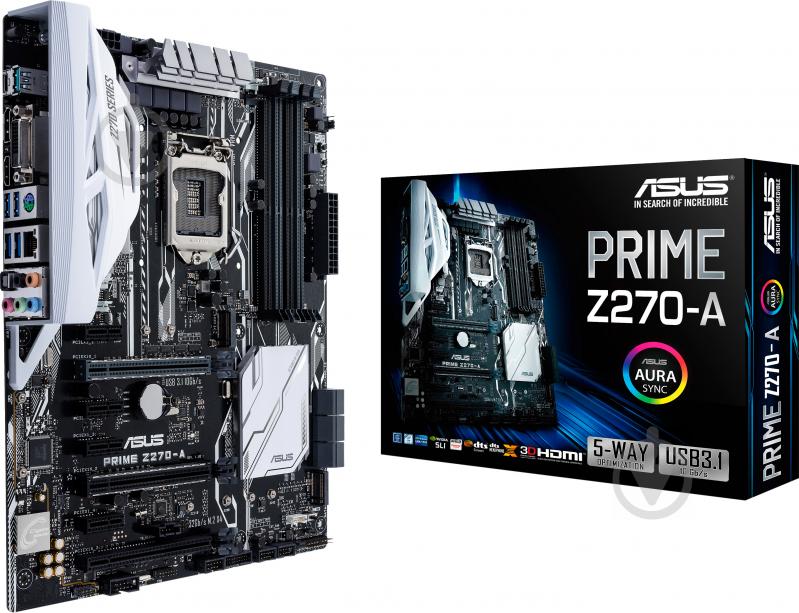 Материнська плата Asus PRIME_Z270-A (Socket 1151, Intel Z270, ATX) - фото 5