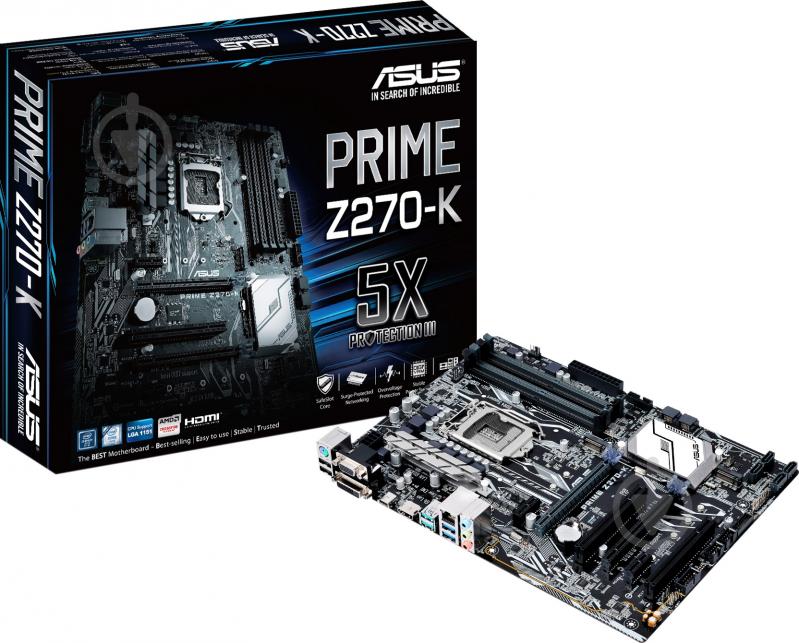 Материнская плата Asus PRIME_Z270-K (Socket 1151, Intel Z270, ATX) - фото 5